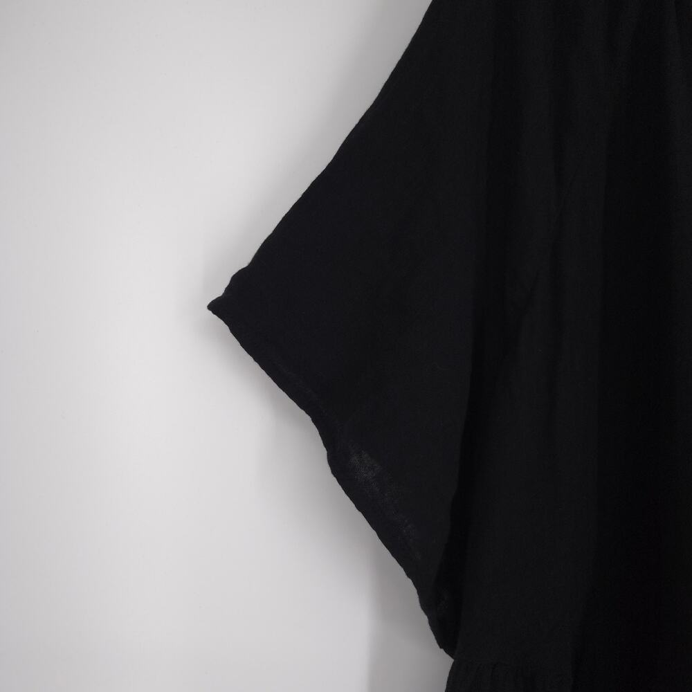 Old Navy Black Short Sleeve V-neck Plus Size Dress Size 3X NWT - Picture 7 of 14